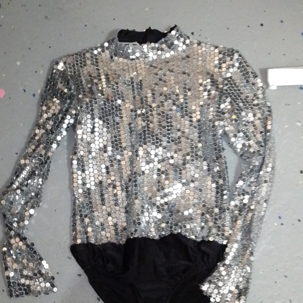 Sequins bodysuit